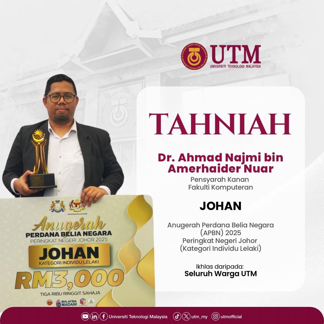 Champion, National Premier Youth Award 2025 — Johor State Level
